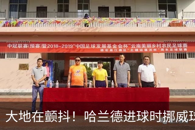 大地在颤抖！哈兰德进球时挪威球迷庆祝，当地侦测到地震信号
